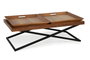 Hanah Home Towly - Mesa de centro Nogal